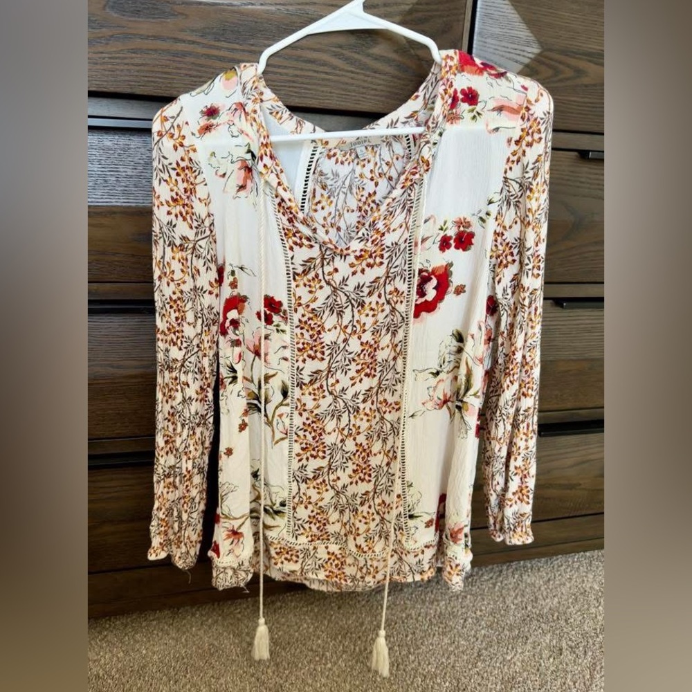 Floral Print Women's Top